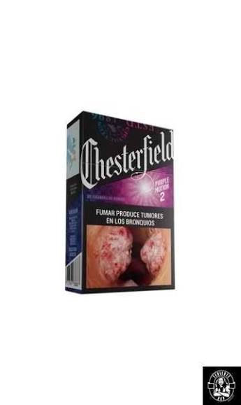 CIGARRILLOS CHESTER REMIX PURPLE  BOX 20  CAPSULE